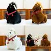 Giocattolo Cavallo di Peluche con Imbottitura in Cotone PP per Regalo ai Bambini o da Collezione