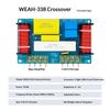 מחלק תדרים לרמקול Hifi 3 ערוצים 3Ch 150W מסנן קרוסאובר אודיו מחלק תדרים טרבל אלטו בס לשימוש ביתי