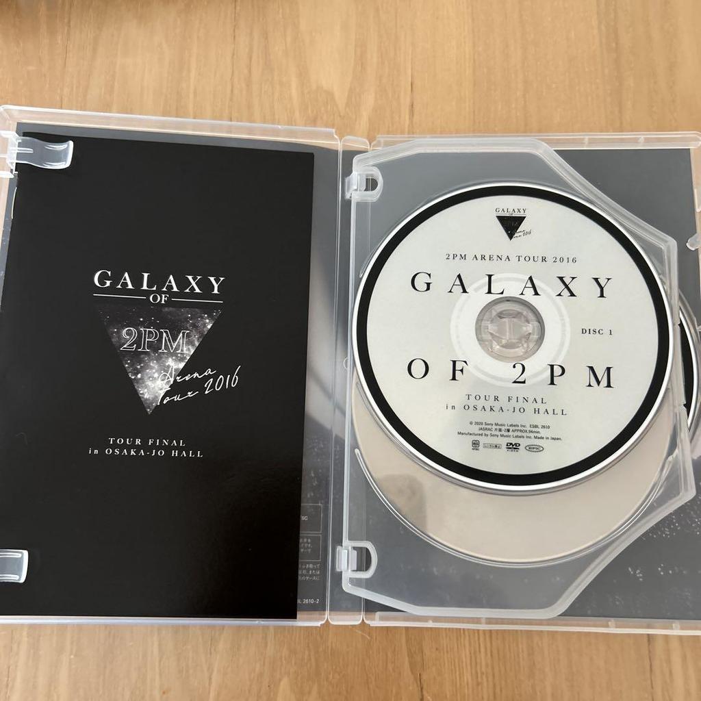 [USED] 2PM GALAXY OF 2PM TOUR FINAL DVD Limited Edition
