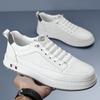 2025 spring and autumn new soft leather foot cover men's shoes soft sole trend versatile daily casual leather shoes board shoes