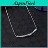 Titanium Steel Elegant Geometric Pendant Necklace For Women Trendy Short Collar Jewelry