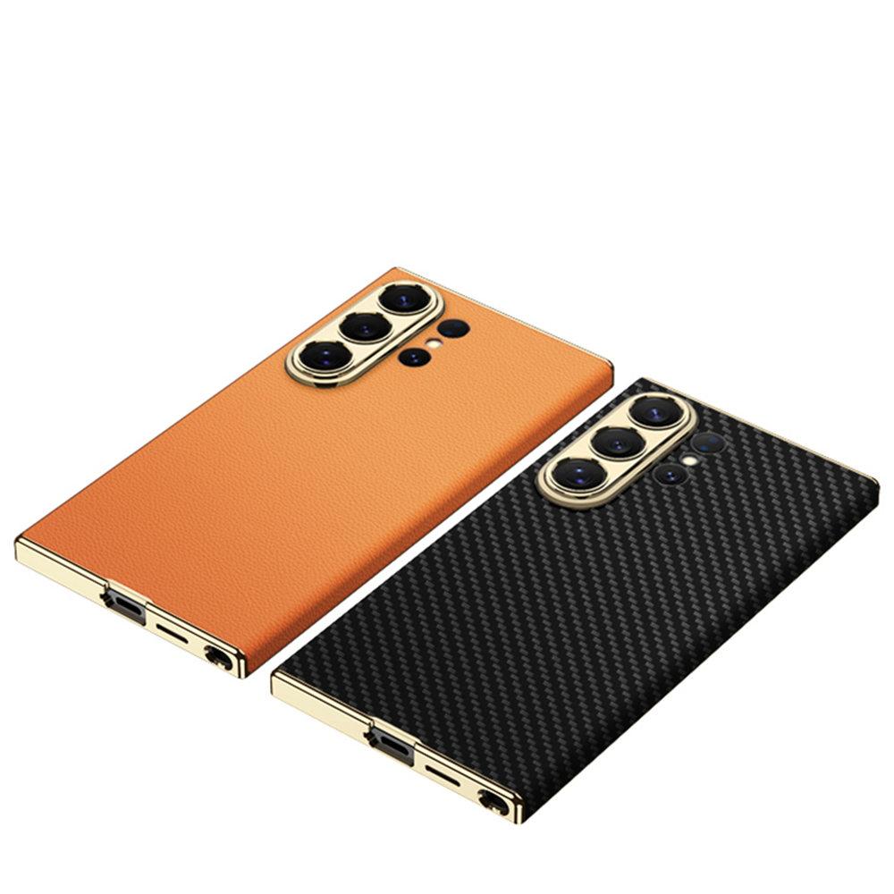 GKK For Samsung Galaxy S26 Ultra Case Electroplated PU + PC Phone Back Cover