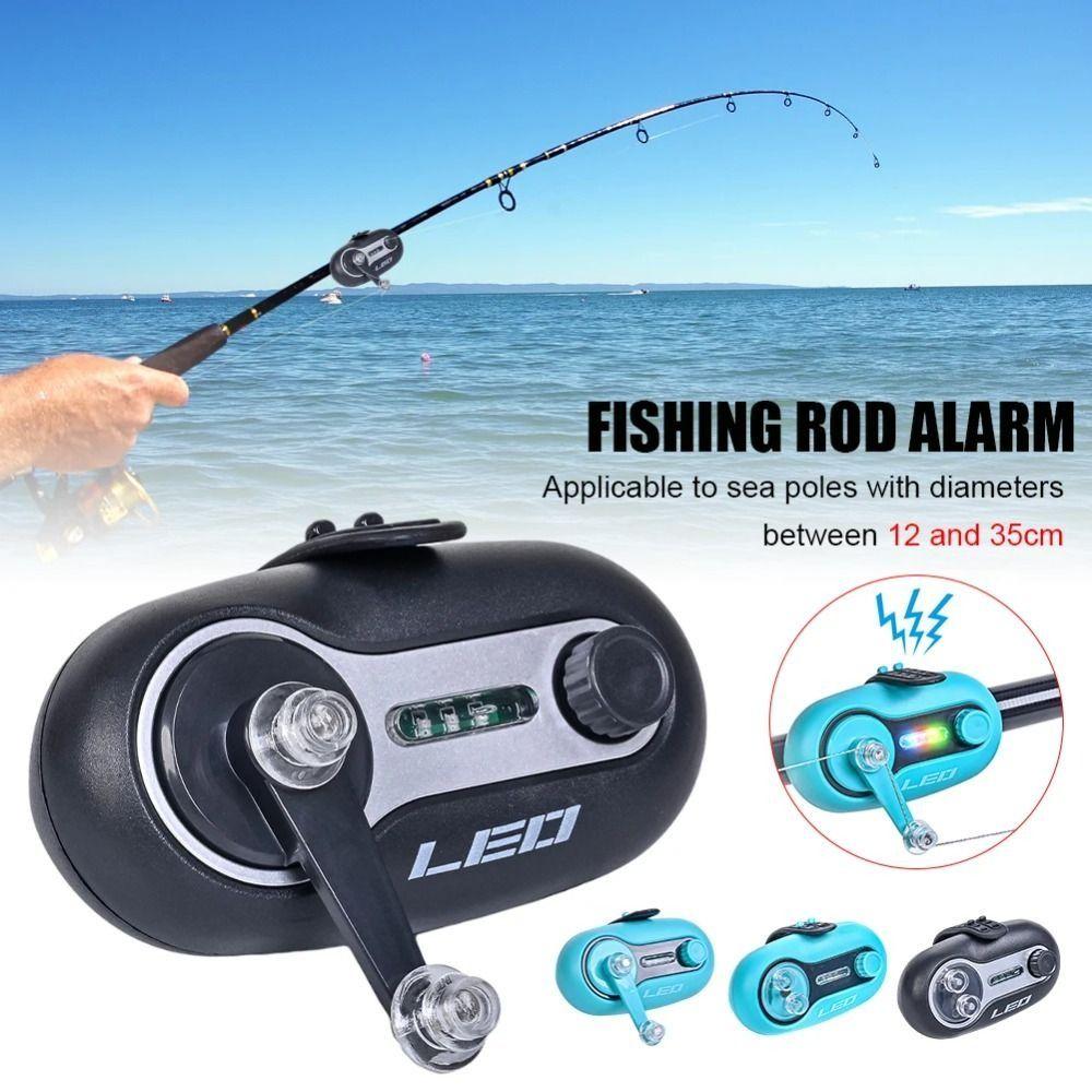 Energy Saving Bulb Fish Electronic Buzzer Sound Bell Fishing Bite Alarm Fishing Alarm  Pole Tip Use