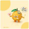 Creative Nanobrick Cartoon Fruit Micro Diamond Block Avocado Peach Orange Banana Building Brick Educational Toy For Kids Gifts