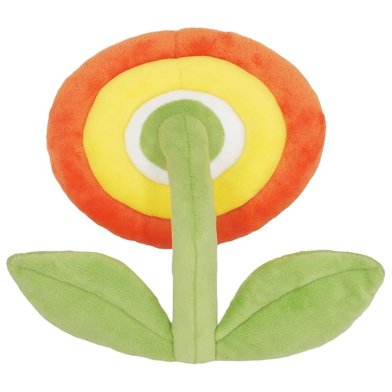 Sanei Boeki Super Mario ALL STAR COLLECTION Fire Flower (S) W19 x D6 x H18cm Plush Toy AC62