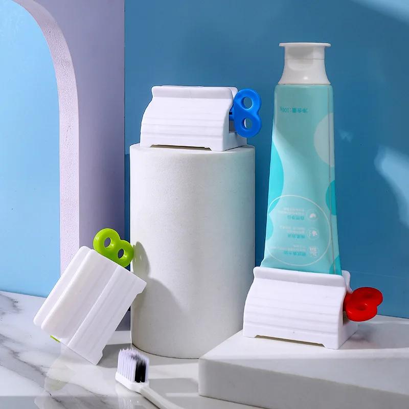 Οδοντόκρεμα Squeezer Θήκη οδοντόκρεμας Στοματική φροντίδα Εργαλεία μπάνιου Tube Cosmetics Press Facial Cleanser Rolling Squeezing Dispenser