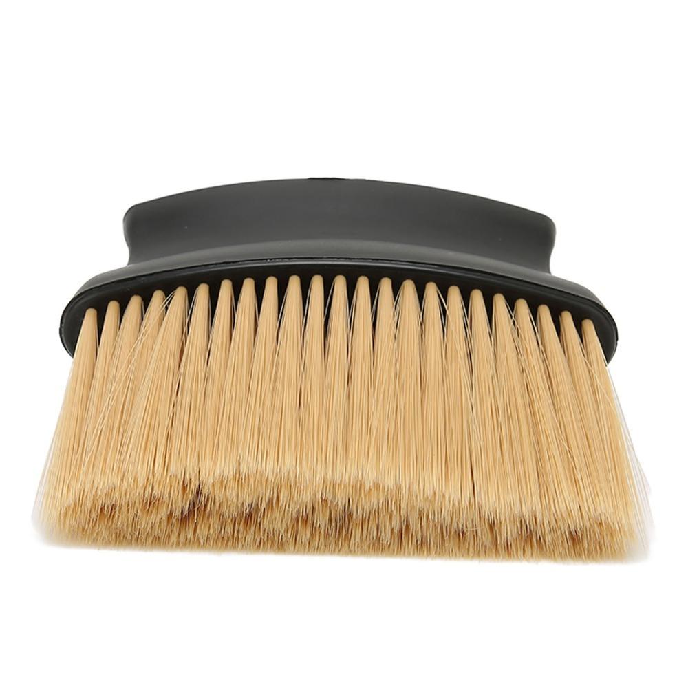 ABS Handle Neck Duster Brush Ergonomic Handle Hair Removal Duster For Hairdressing
