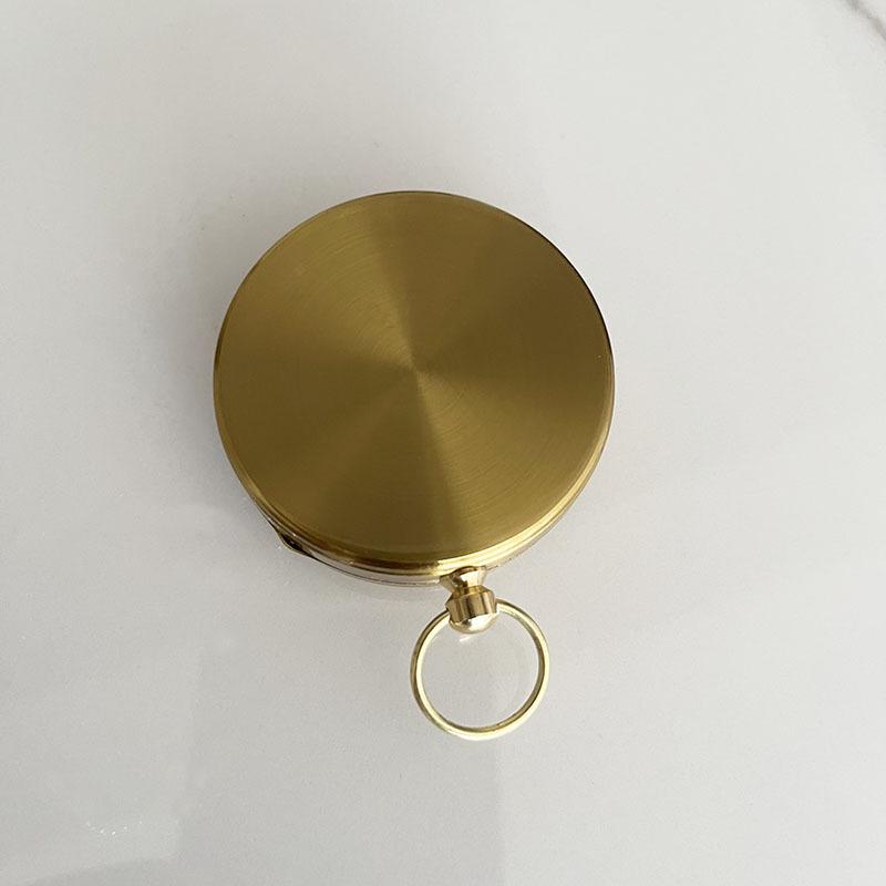 Brass Compass G50 Flip Outdoor Compass Enhanced Luminous Multifunctional Compass Premium Pocket Watch