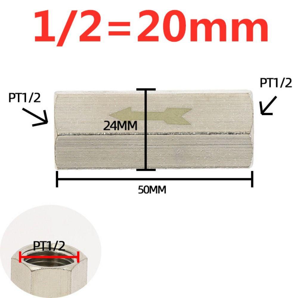 Air Valve Control Valve Gas Check Value Pipe Fitting Durable Pneumatic Check Valve Water Gas Oil