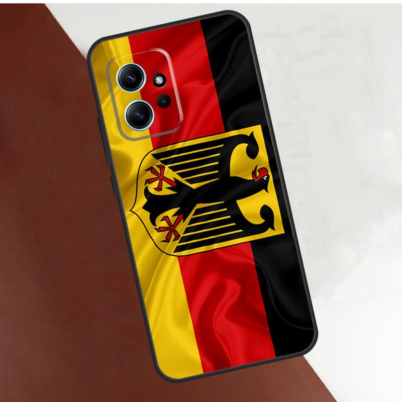 Germany Flag Banner Case For Xiaomi Redmi Note 14 13 9 10 11 12 15 Pro Plus Cover For Redmi 15 C 13C 12C 10C 14C