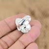 Anniversary Gift For Her Natural Ruby Zoisite Promise Adjustable Ring 925 Silver