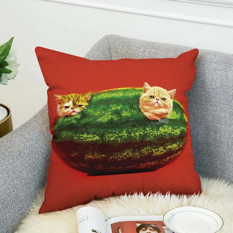 T-Toiletpaper Magazine Cushion Cover 4545 Decorative Pillowcase 40x40 Cushions Home Decor Pillowcases for Pillows 45x45 Pillow