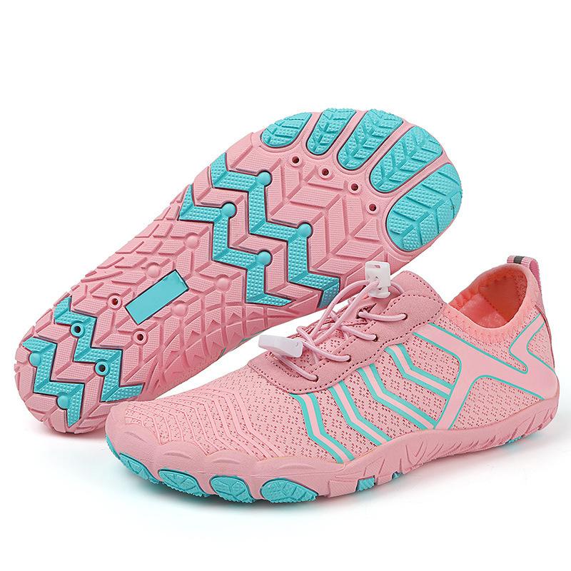 Paar Bachschuhe Outdoor Strandschuhe Schwimmschuhe Wanderschuhe Fünf-Zehen-Schuhe Atmungsaktive Lässige Angelschuhe