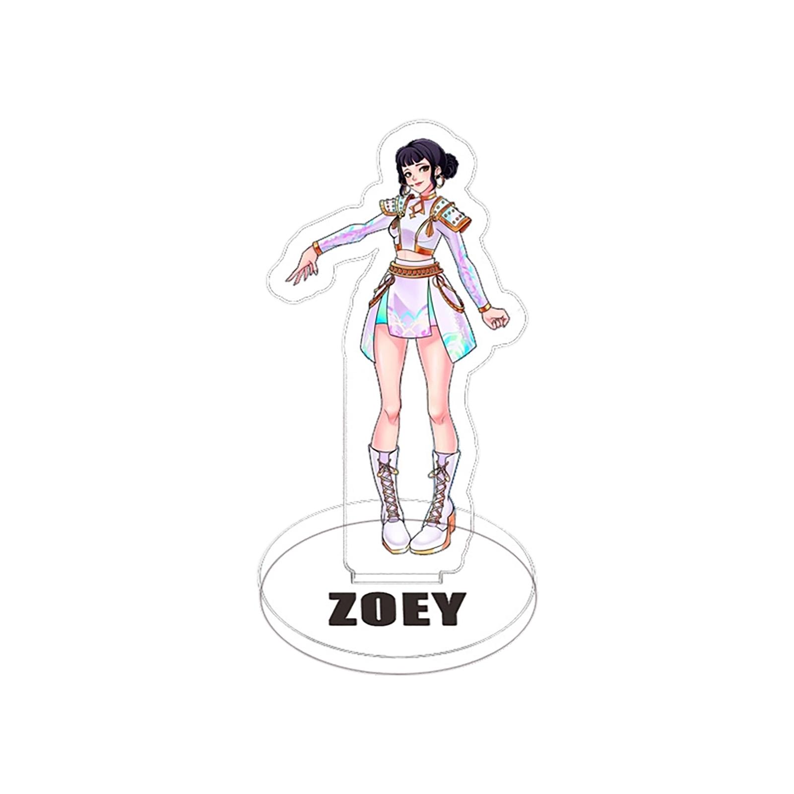 

Blue Cat Transparent Double-Sided Acrylic Desktop Ornament One Size