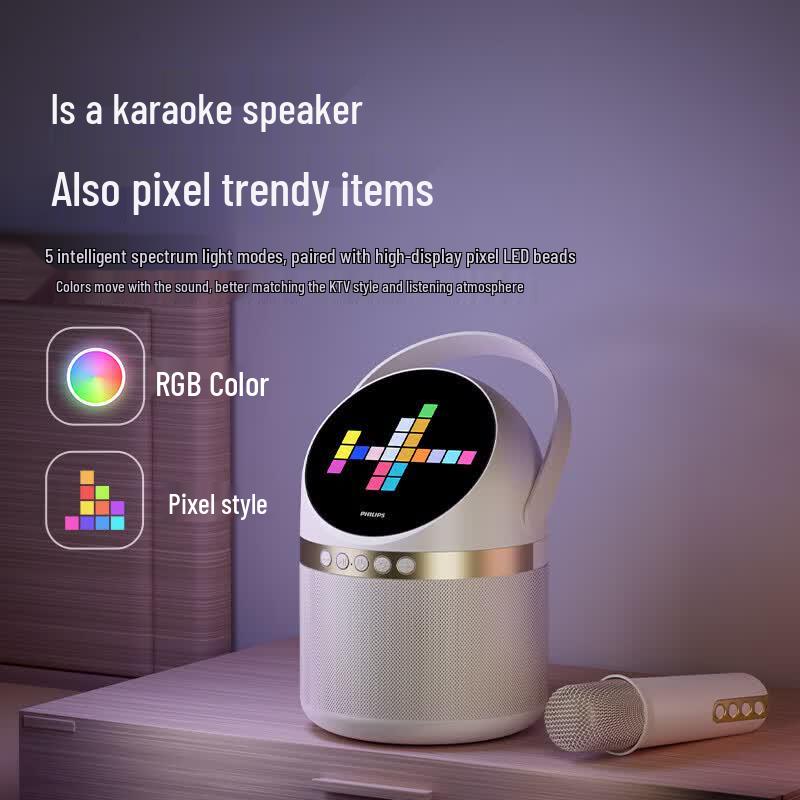 Philips S2508 KTV Karaoke Microphone Speaker System (CN Version)