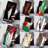 P=alestine Flag Phone Case For Samsung Galaxy S25 S23 S30 S8 S21 S20 FE S24 S22 Note 10 20 S8 Plus Lite Ultra