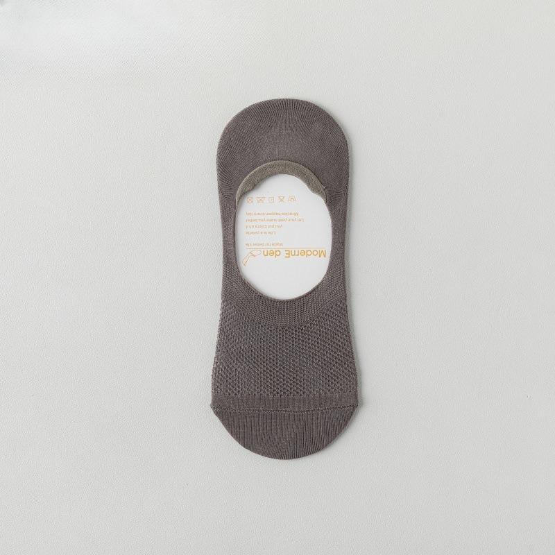

Silk Stockings for Summer, Lightweight Style, Anti-bacterial and Odor-resistant, Non-slip, Invisible Socks, Men s Casual Socks 1 pair
