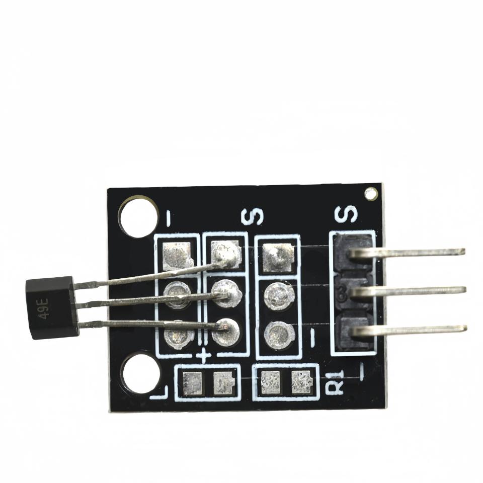 KY-035 Analog Hall Effect Magnetic Sensor Module – High Sensitivity 49E for Arduino, with LED Indicator 1-10PCS