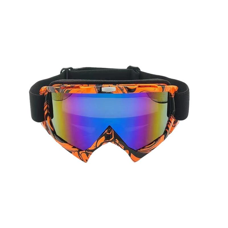 Off-road Motorcycle Protective Glasses, Outdoor Riding Windproof Sand, Bicycle Men's and Women's Face Masks, Goggles