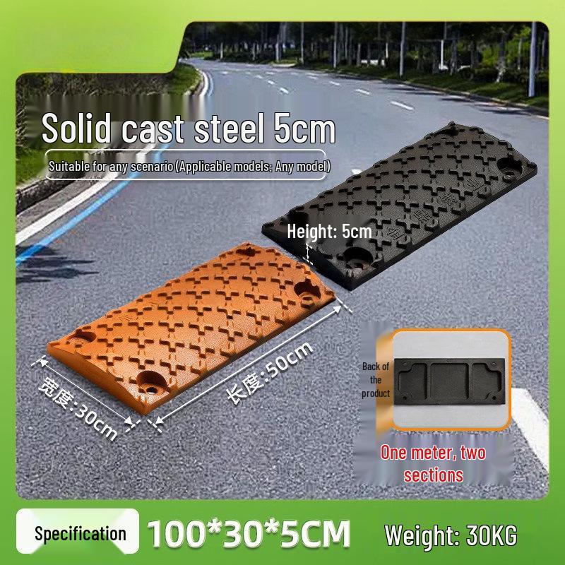 European Style Rubber Speed Bump for Luxury Cars