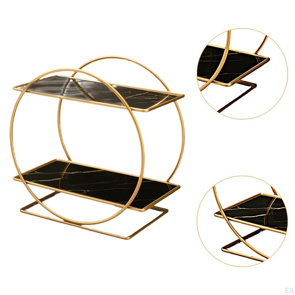 Bathroom Counter Organizer Cosmetic Storage Rack Perfume Display Stand Shower Shelf Vanity Tray for