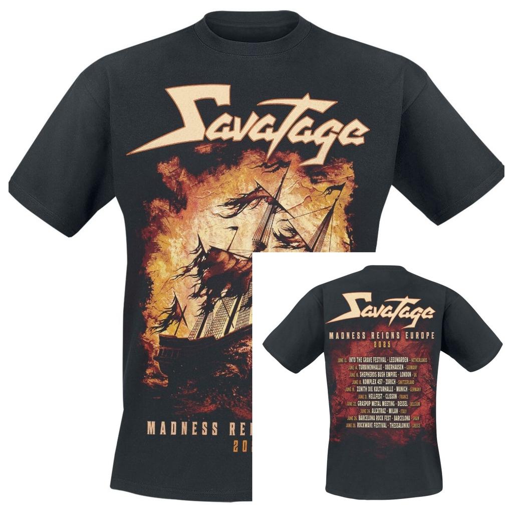 Magellan - Tour 2025 _ Savatage T-Shirt High-end Luxury Is for Both Men and Women Top Y2k 2026 Summer