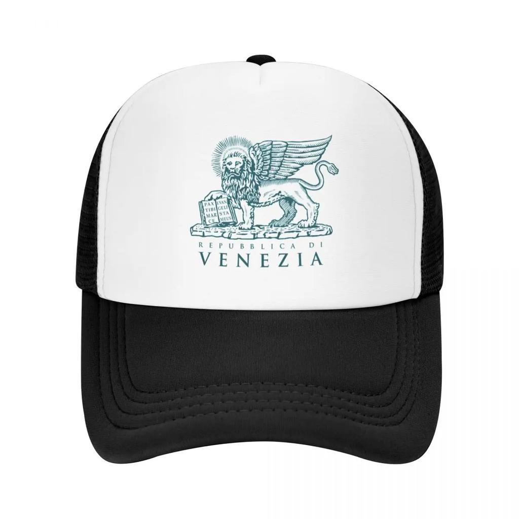 Berretto da baseball con stemma vintage della Repubblica di Venezia cappelli da uomo cappello con pompon nero cappelli da uomo da donna