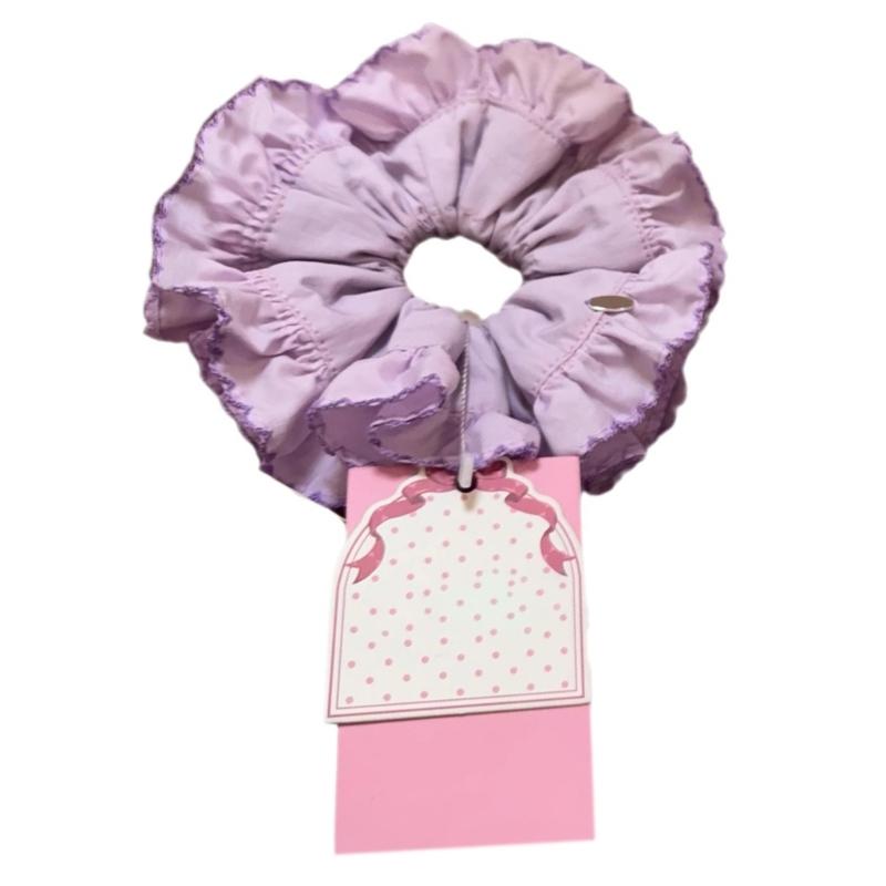 Soft Fabric Hair Accessory Soft Elastic Hair Band Pleats Scrunchie Hair Decoration For Daily Wear And Special Occasion