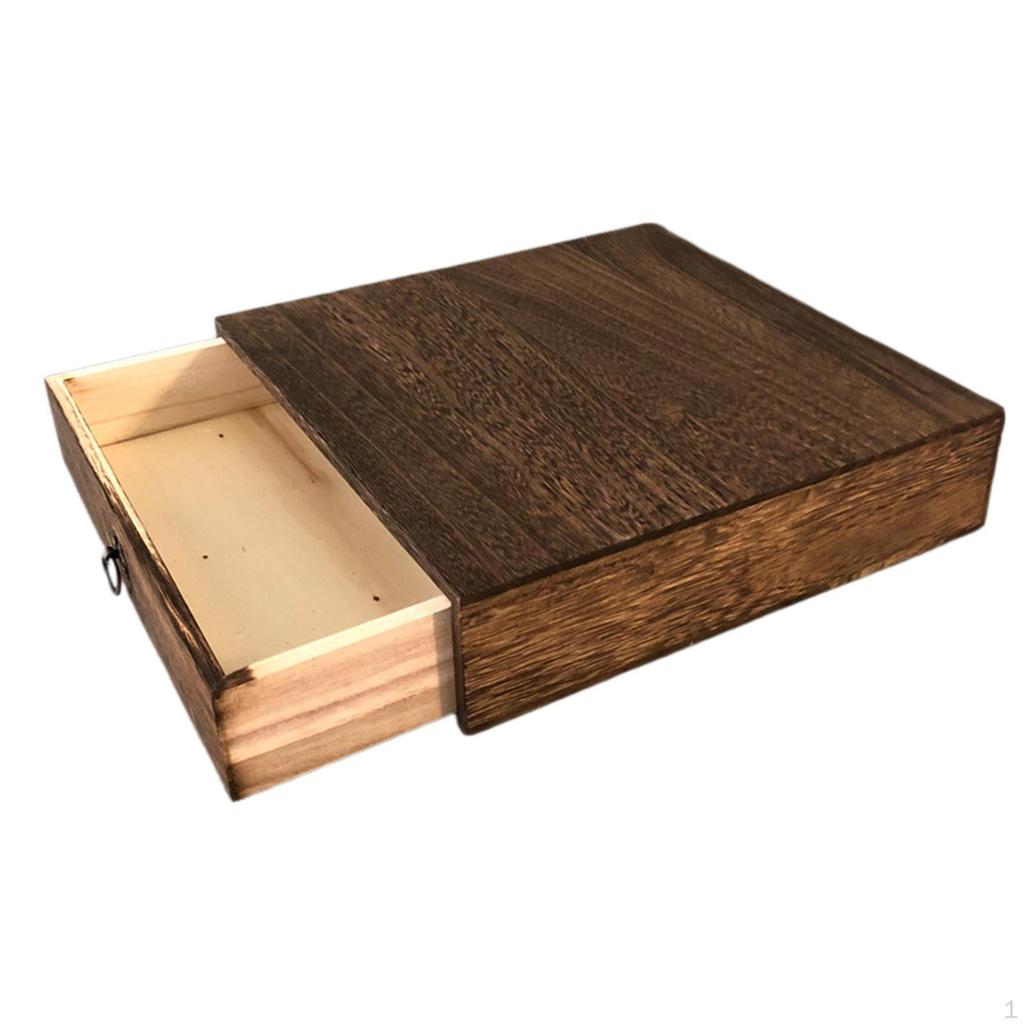 Con Cierre de Tapa, Caja Organizadora de Almacenamiento Vintage para Regalos, Recuerdos, Accesorios para Regalos DIY