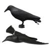 Crow Statue Raven Large Garden Statues Crow Garden Sculpture Bird Figurines Home Decors Crow Decors Raven Decors