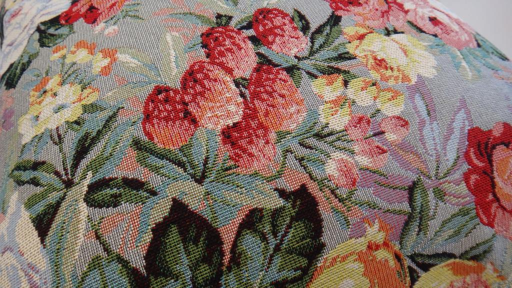 VEGATEX Cushion 45 x Set of Gobelin Southern Vira Pattern Covers, 45cm, 2, Weave, France,