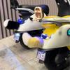 Peluche Coda Scodinzolante Elettrico Controllato a Distanza Scuotimento per Decorazione Auto Moto Coda di Volpe Divertente Ornamento Accessorio Auto Ricaricabile