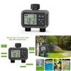 Garden Irrigation Controller With Dual Water Valve And Smart Timing For Home Garden And Lawn Care