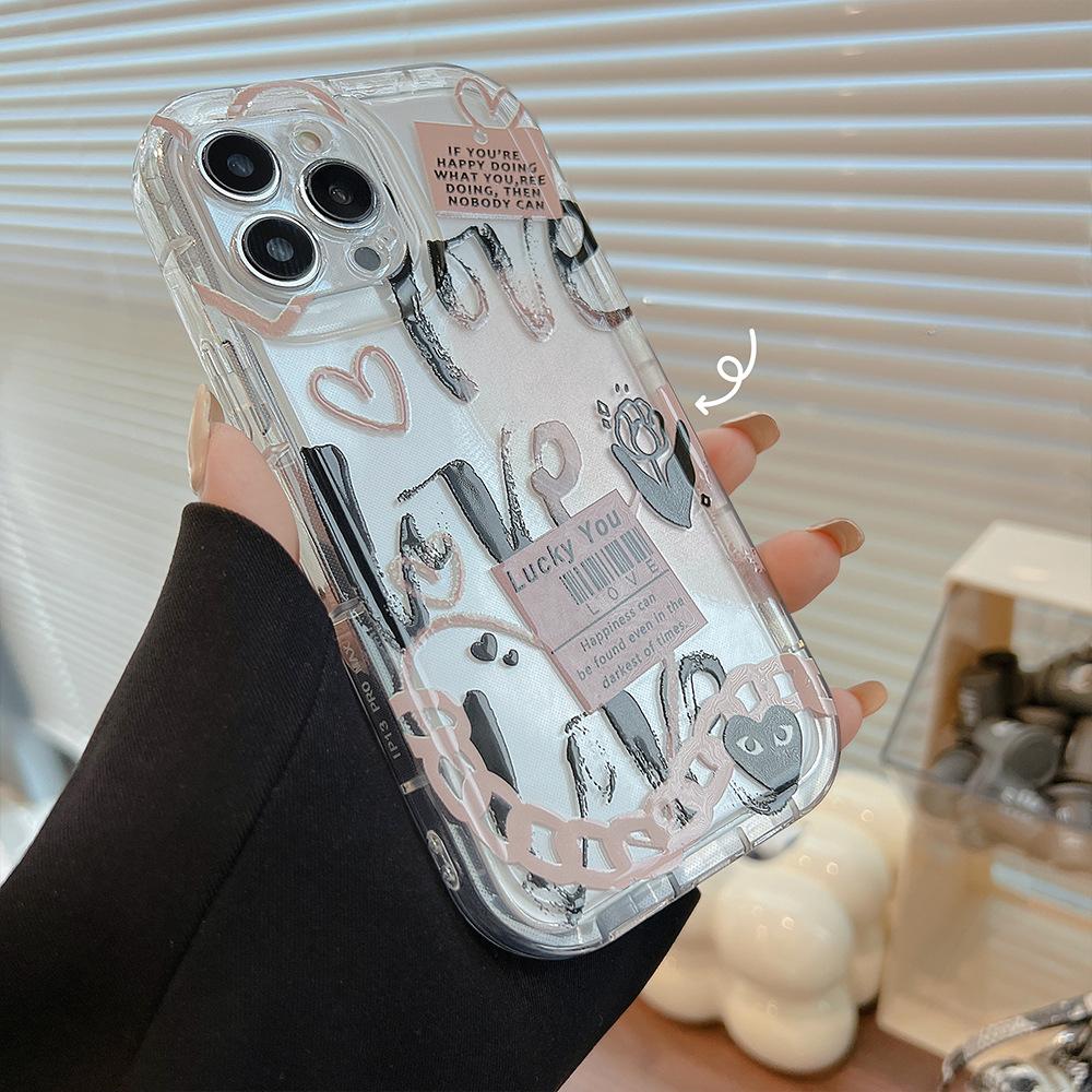 Ins Tuya Iphone14pro IPhone Case 16 New Style 11 Sweet Hot Girl 13promax Soft 15 Suitable