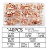 New OT-70/80 Copper Open-end Lug Terminal 3-100A Boxed Wire Crimp Fittings
