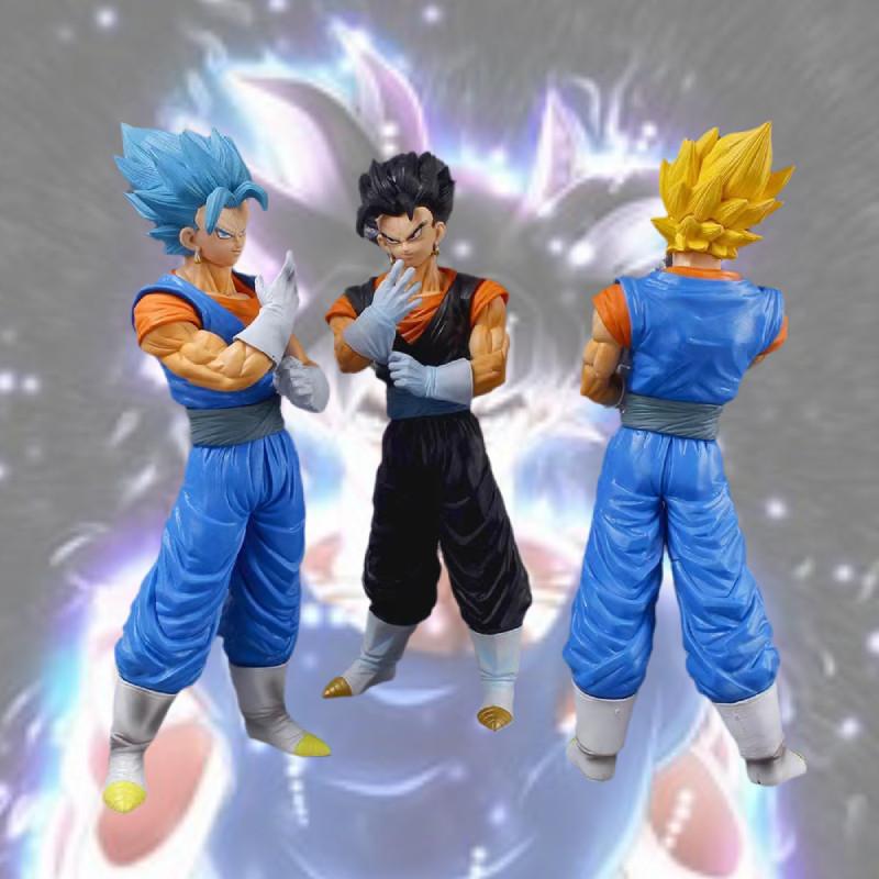 Hochwertige Dragon Ball PVC-Modellfiguren mit Son Goku und Vegeta für Fans