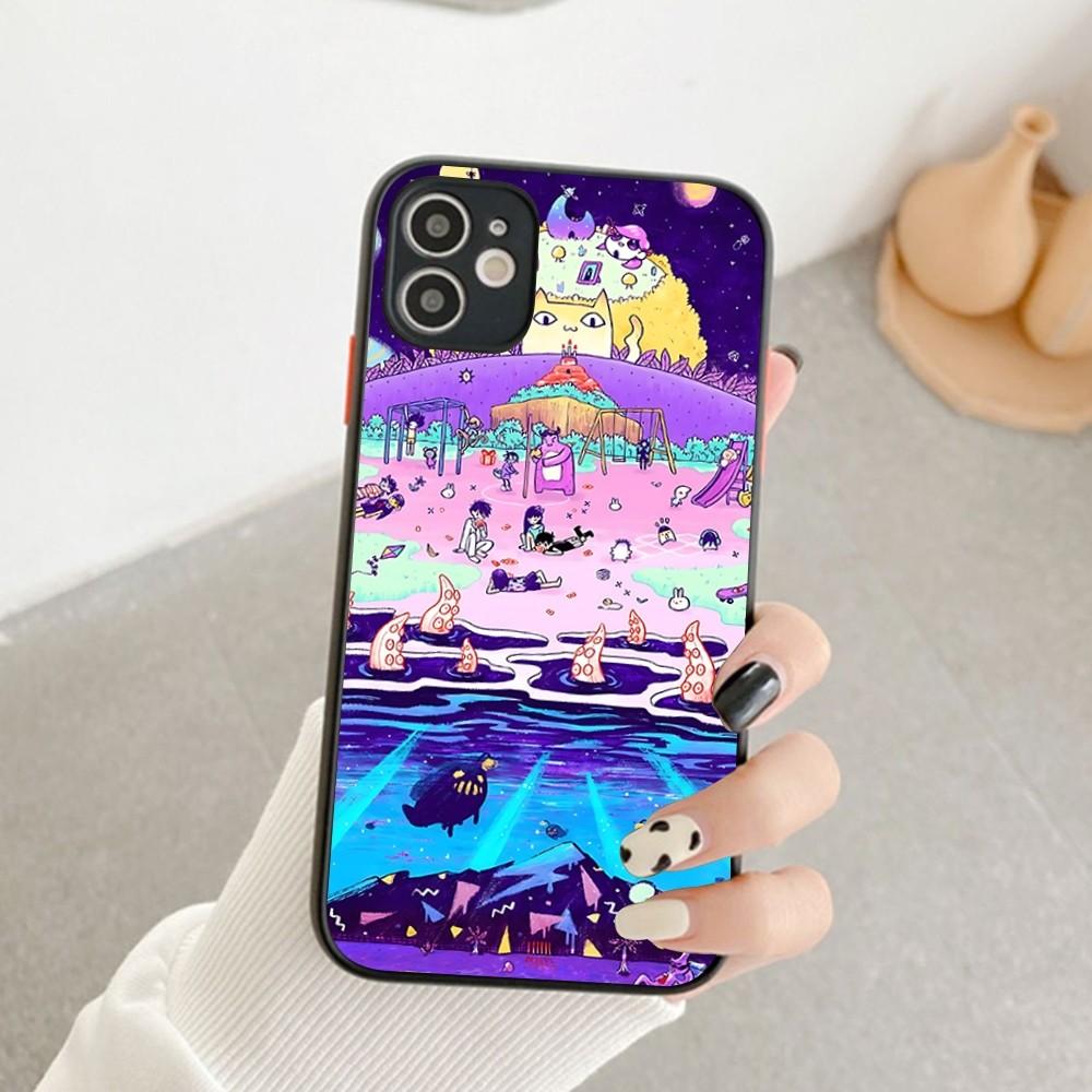 Spiel Omori Handyhülle Für IPhone 14 X XR XS 7 8 Plus 11 12 13 Pro MAX 13mini Matt Stoßfeste Hülle