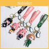 Cute Cartoon Spy Family Soft Pvc Keychain Adorable Anya Doll Key Ring