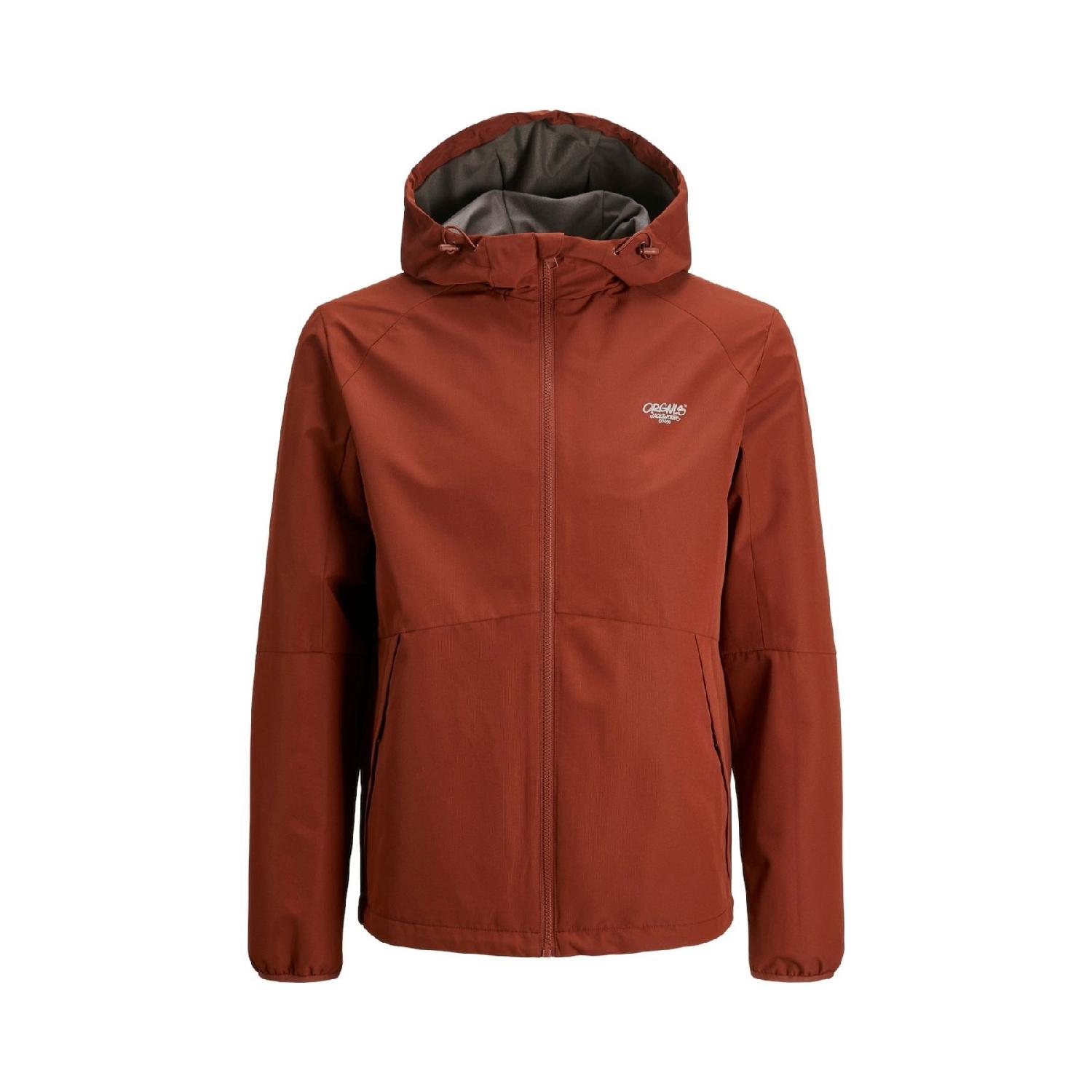 

Jack Jones Jorbushwick Jacket Men s Brown Coat 12260451-15 M чёрный