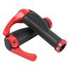 Electric Scooter Rubber Handlebar Grip Ergonomic Anti Skid Lock On Handle Cover Aluminum Alloy for Kaabo Wolf Modifited Parts