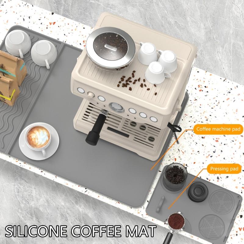 Multifunctional Silicone Coffee Pad with Anti Skid Design Suitable for Coffee Grounds Tamping and Small Appliances