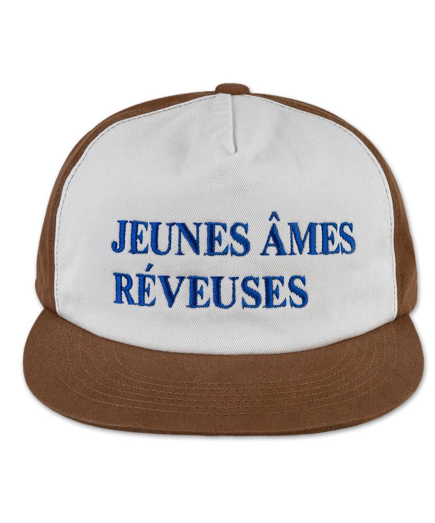 Wig Jeunes Ames 5-Panel Two-Tone Washed Ball Cap - Brown