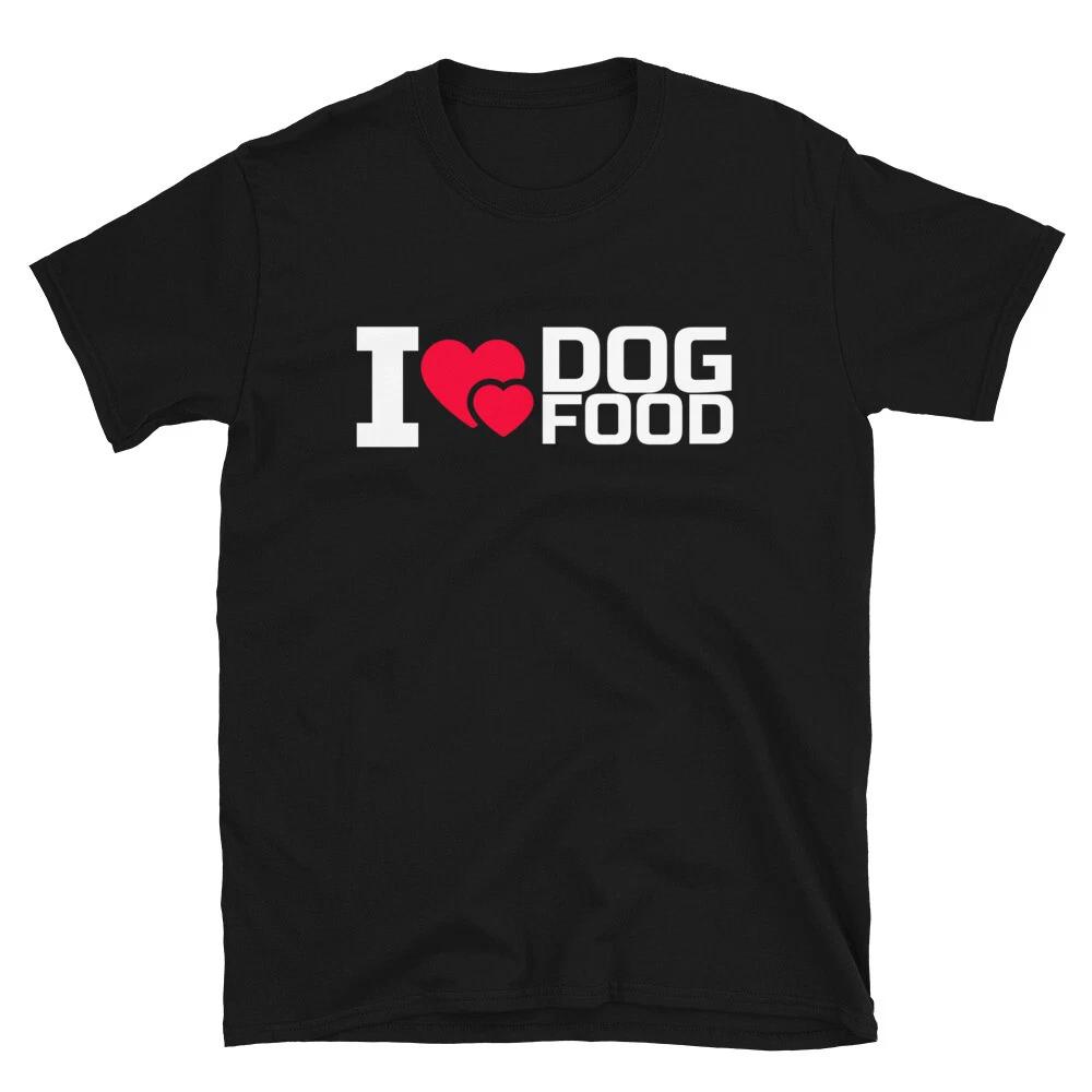 I Love Dog Food Simple Classic T-Shirt 2XL