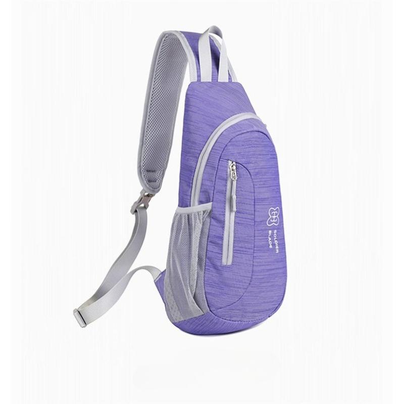 Bolso de Hombro Deportivo para Hombre y Mujer Multifuncional Mini Petaca Exterior Bolso Pequeño de Pecho Ocio Viaje Bandolera Bolso de Pecho