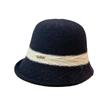 Fashionable Basin Hat Korean Style Wool Fisherman Hat for Women Japanese Style Literary Knitted Bucket Hat Autumn and Winter Versatile Hat Large Brim