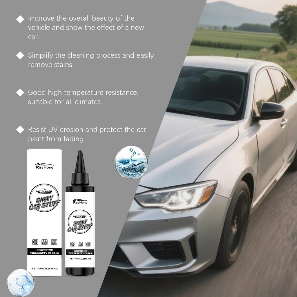 Car Care Agent, Car Care Coating, anti-UV, Waterproof, Protective Mirror Surface Brightening Coating Agent