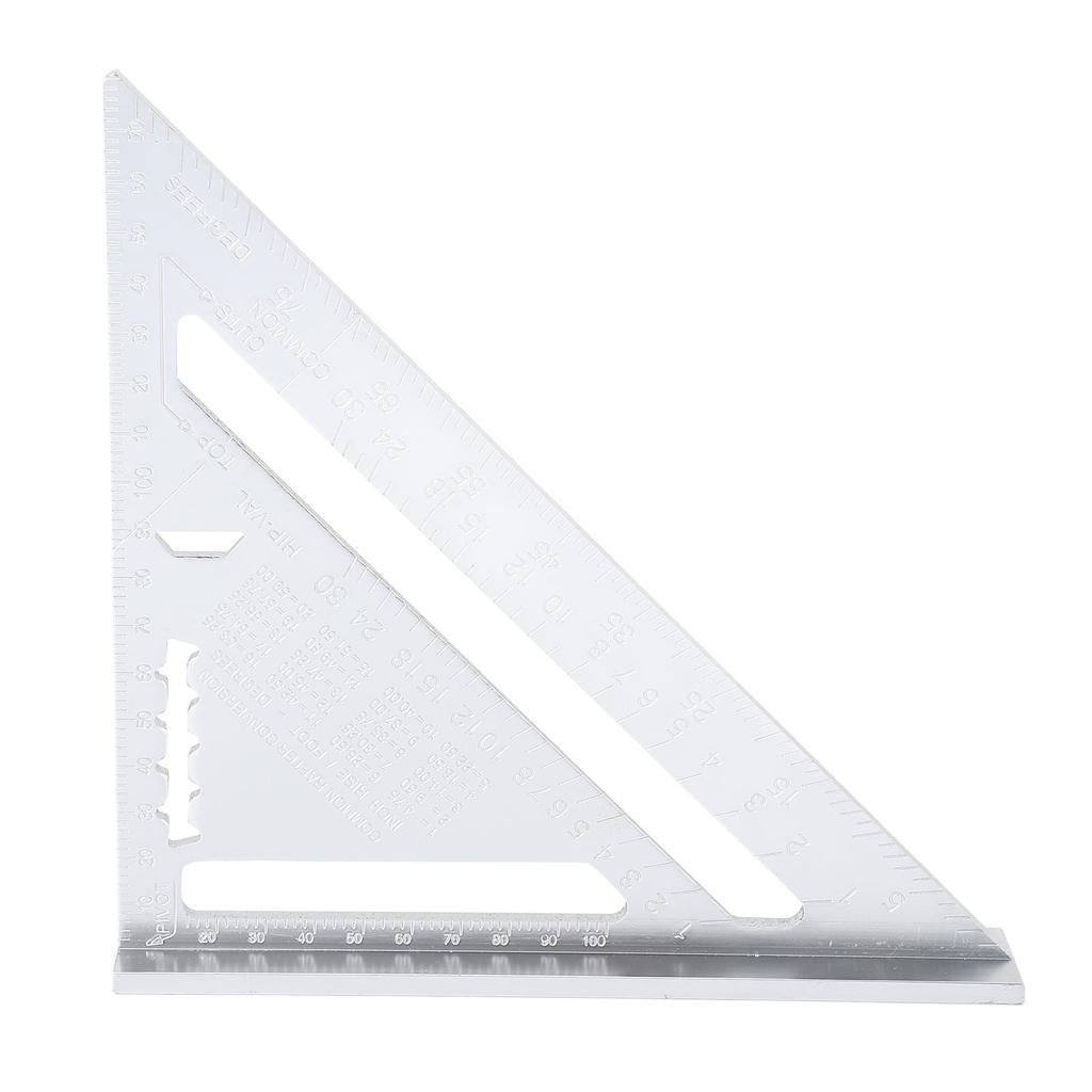 Carpentry   Ruler Aluminum Alloy with   and   Scales   Ruler Protractor for Engineer Carpenter