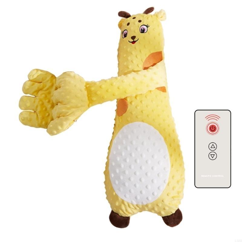 L5BB Lovely Baby Comforting Toy Head Up Practice Pillow Support Remote Controlled