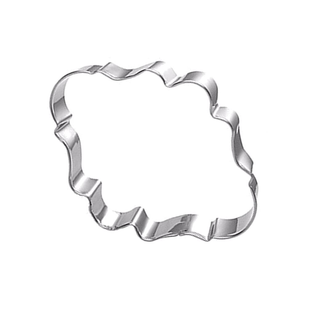 Stainless Petal Cutter Mould Biscuit Cake Cookie Fondant Cutting Baking Mould Pastry Decorating Tool