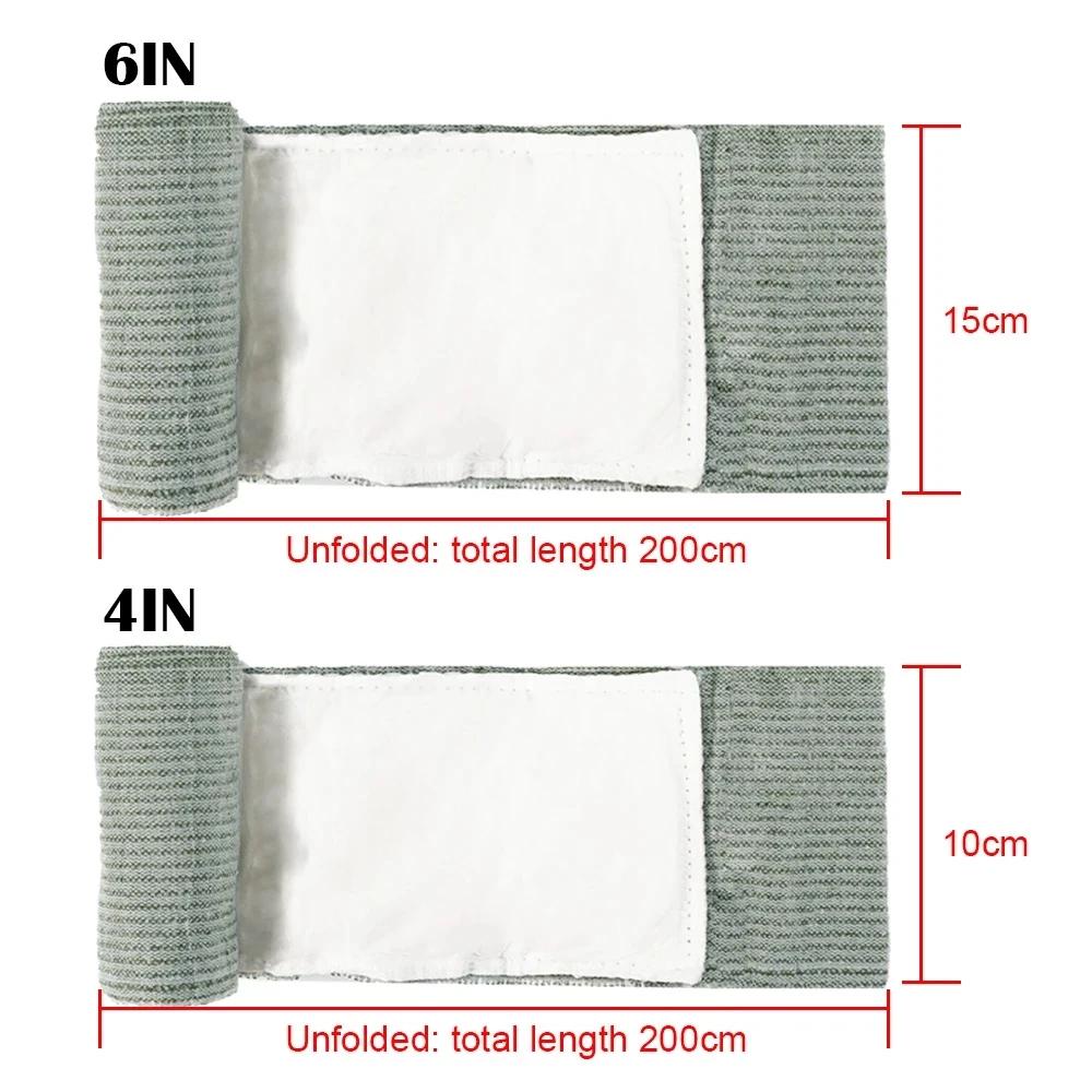 Bandage Trauma Kit Emergency Compression Tourniquet Medical Dressing Sterile Roll Bandage High Elastic First-aid Outdoor Use